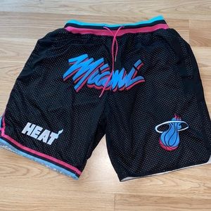 Miami Heat Just Don shorts